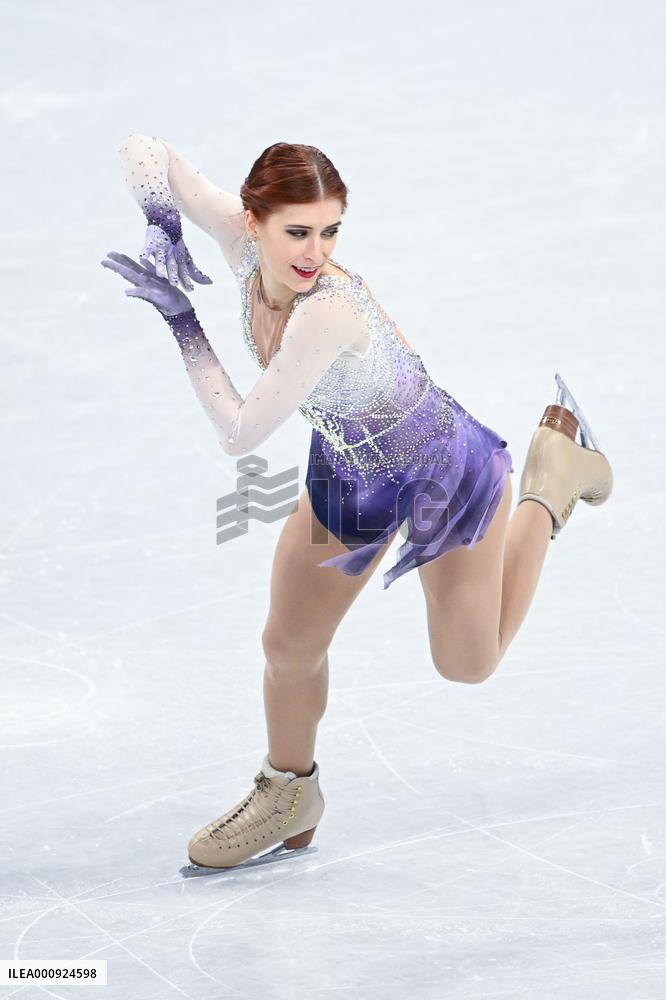 (BEIJING2022)CHINA-BEIJING-OLYMPIC WINTER GAMES-FIGURE SKATING-WOMEN SINGLE SKATING-FREE SKATING (CN)