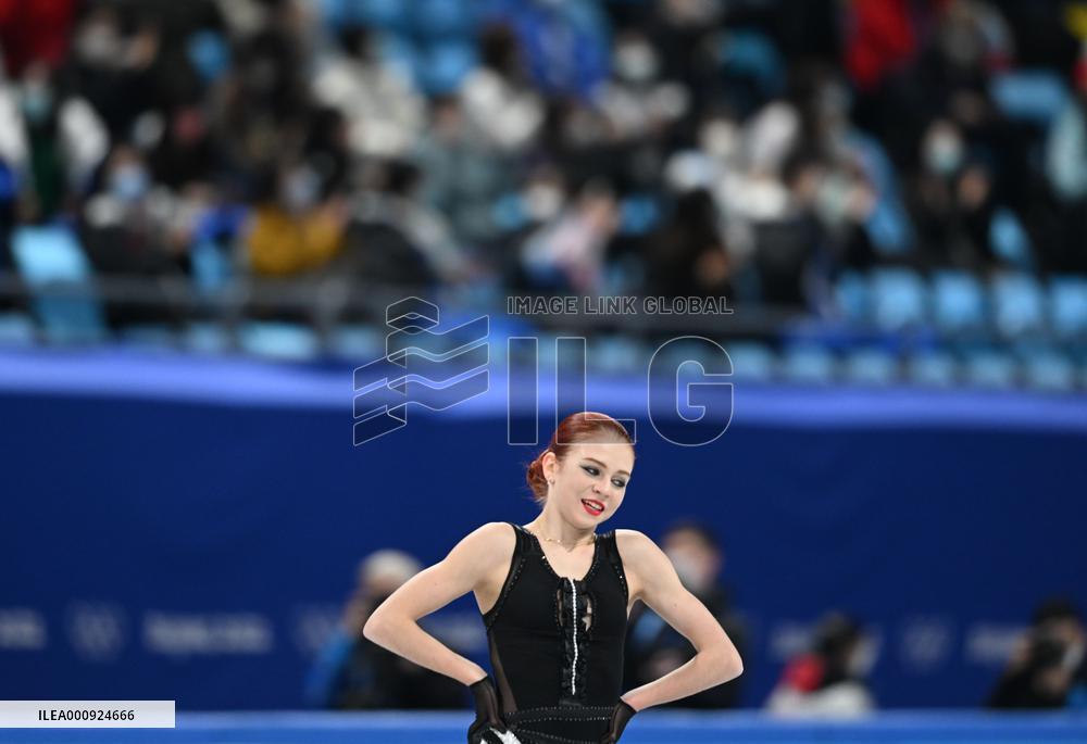 (BEIJING2022)CHINA-BEIJING-OLYMPIC WINTER GAMES-FIGURE SKATING-WOMEN SINGLE SKATING-FREE SKATING (CN)