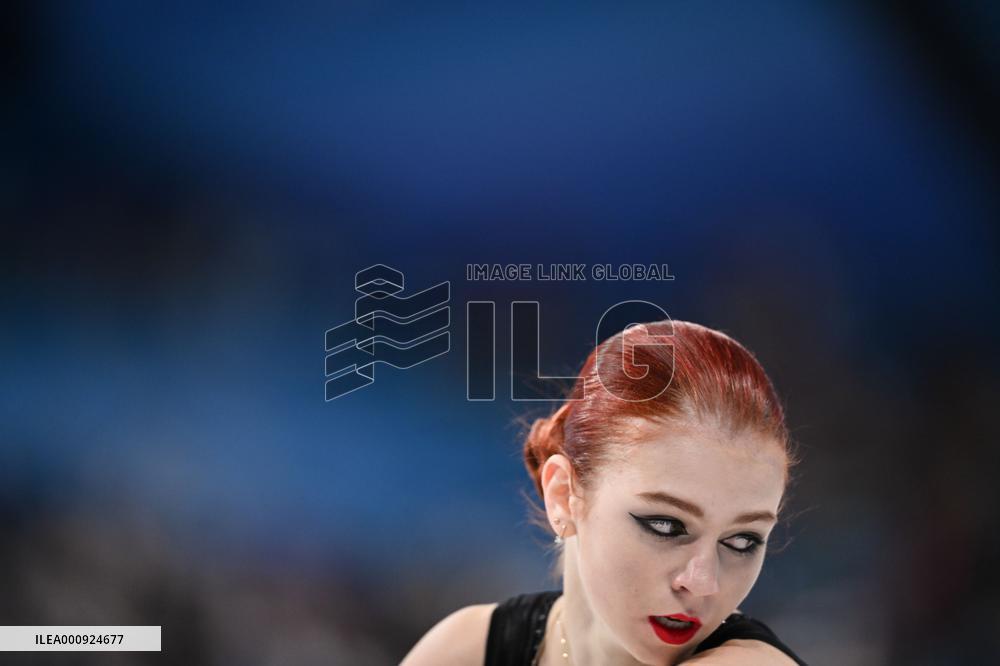 (BEIJING2022)CHINA-BEIJING-OLYMPIC WINTER GAMES-FIGURE SKATING-WOMEN SINGLE SKATING-FREE SKATING (CN)
