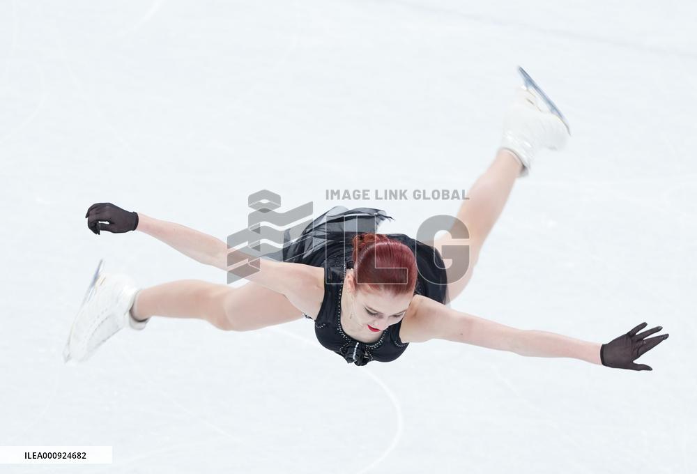 (BEIJING2022)CHINA-BEIJING-OLYMPIC WINTER GAMES-FIGURE SKATING-WOMEN SINGLE SKATING-FREE SKATING (CN)