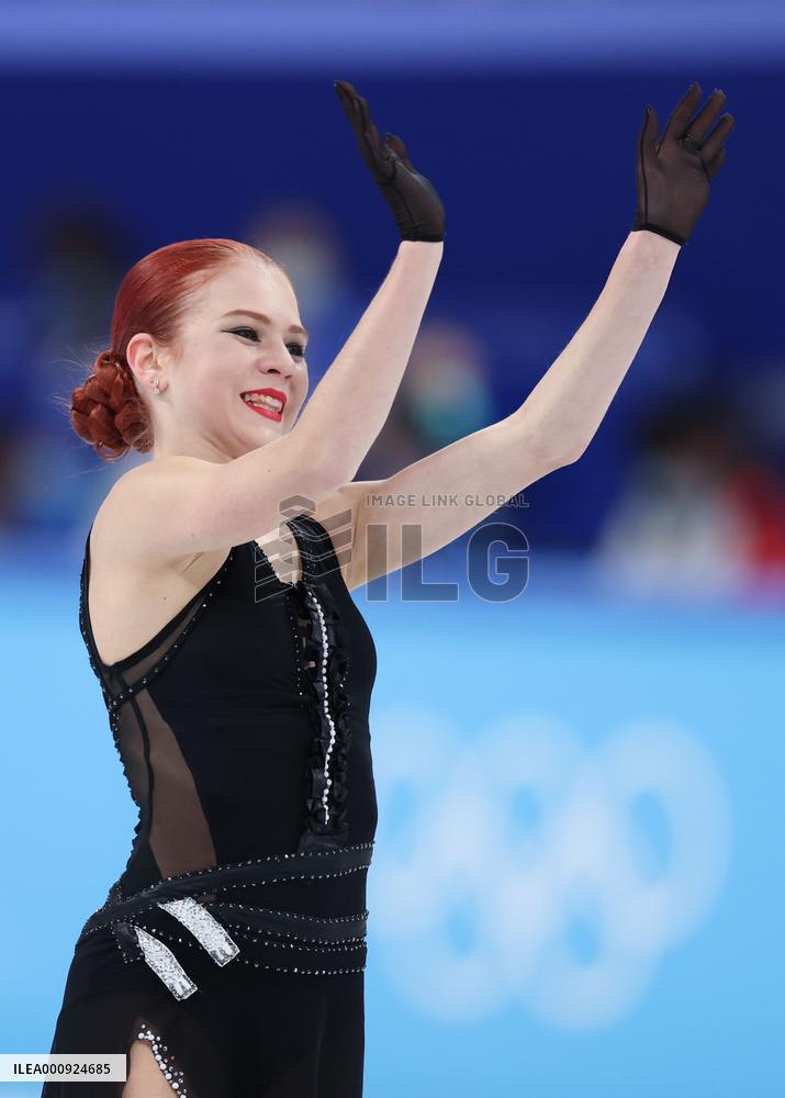 (BEIJING2022)CHINA-BEIJING-OLYMPIC WINTER GAMES-FIGURE SKATING-WOMEN SINGLE SKATING-FREE SKATING (CN)