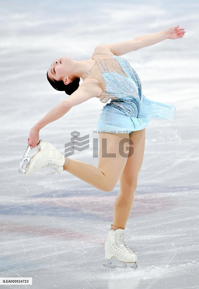 (BEIJING2022)CHINA-BEIJING-OLYMPIC WINTER GAMES-FIGURE SKATING-WOMEN SINGLE SKATING-FREE SKATING (CN)