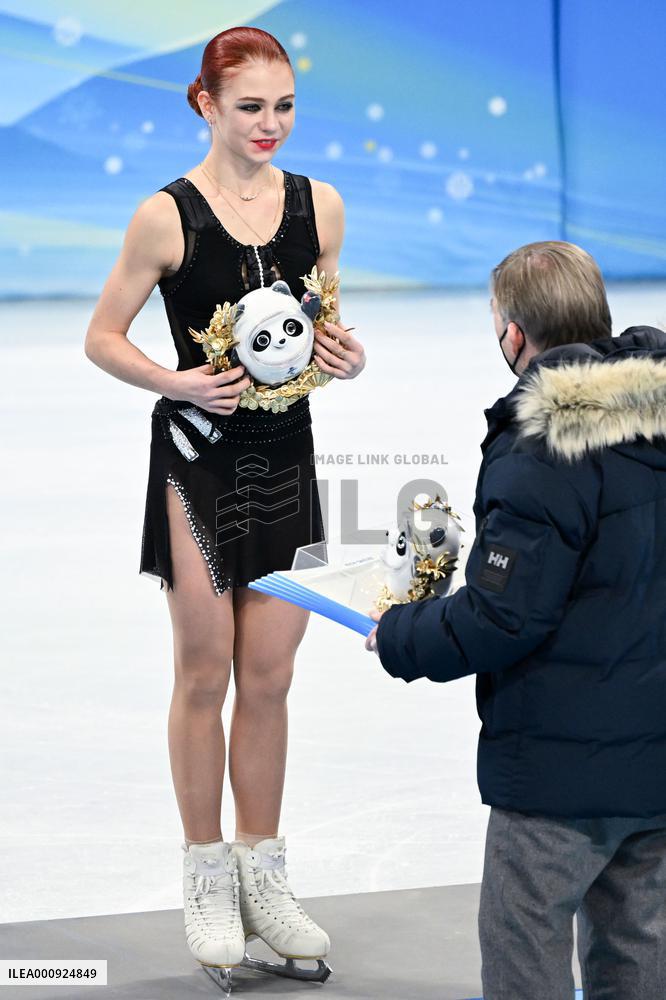 (BEIJING2022)CHINA-BEIJING-OLYMPIC WINTER GAMES-FIGURE SKATING-WOMEN SINGLE SKATING-FREE SKATING (CN)