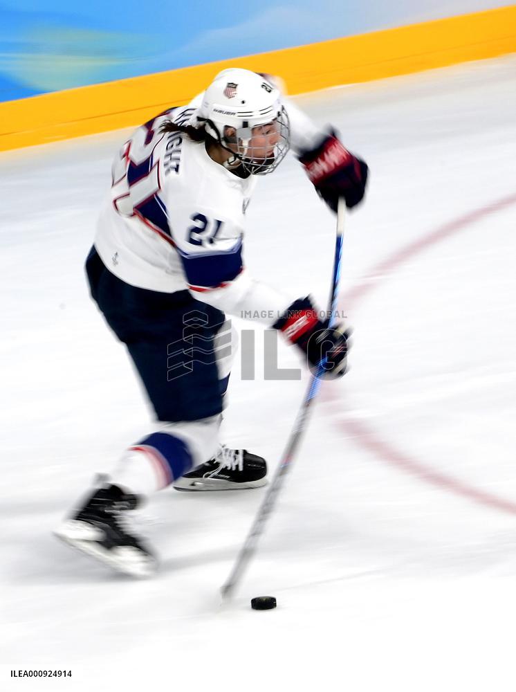 (BEIJING2022)CHINA-BEIJING-OLYMPIC WINTER GAMES-ICE HOCKEY-WOMEN'S GOLD MEDAL GAME-CAN VS USA (CN)