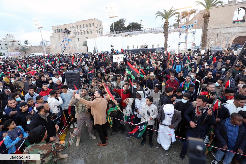 LIBYA-TRIPOLI-LIBYAN UPRISING-11TH ANNIVERSARY