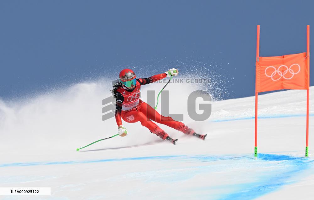 (BEIJING2022)CHINA-BEIJING-OLYMPIC WINTER GAMES-ALPINE SKIING-WOMEN'S ALPINE COMBINED (CN)