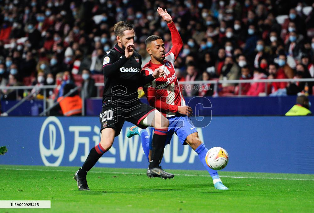 (SP)SPAIN-MADRID-FOOTBALL-SPANISH FIRST DIVISION-ATLETICO DE MADRID VS LEVANTE UD