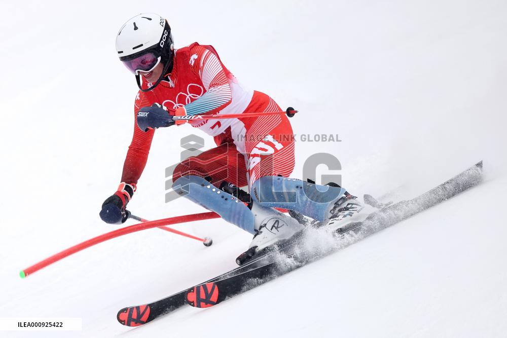 (XHTP)(BEIJING2022)CHINA-BEIJING-OLYMPIC WINTER GAMES-ALPINE SKIING-WOMEN'S ALPINE COMBINED (CN)