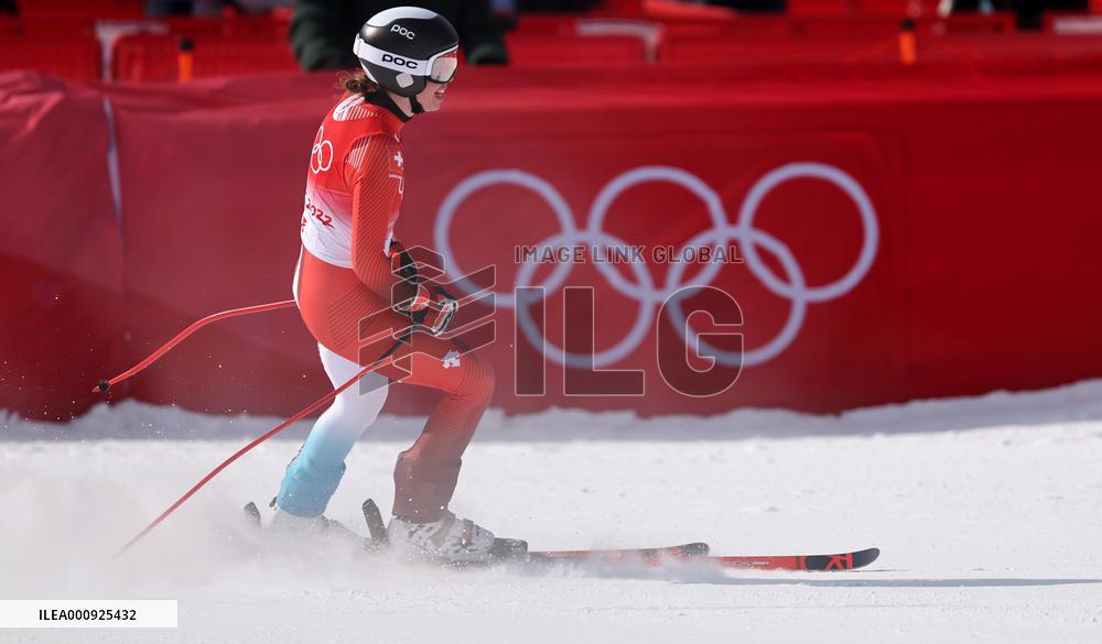 (BEIJING2022)CHINA-BEIJING-OLYMPIC WINTER GAMES-ALPINE SKIING-WOMEN'S ALPINE COMBINED (CN)