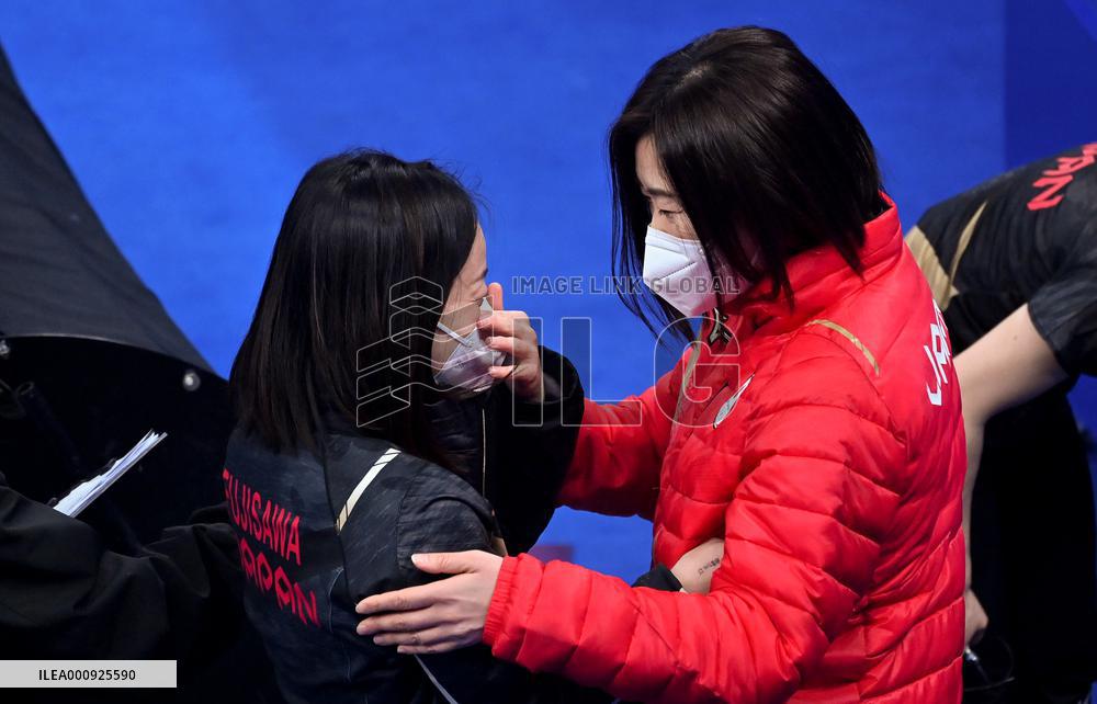 (BEIJING2022)CHINA-BEIJING-OLYMPIC WINTER GAMES-CURLING-WOMEN'S ROUND ROBIN SESSION-JPN VS SUI (CN)