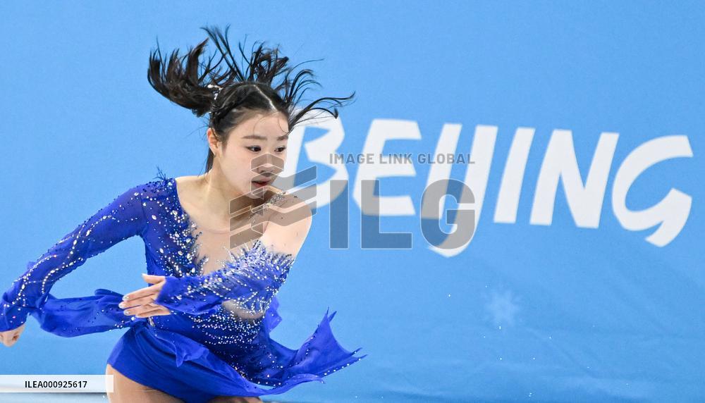 (BEIJING2022)CHINA-BEIJING-OLYMPIC WINTER GAMES-FIGURE SKATING-WOMEN SINGLE SKATING-FREE SKATING (CN)