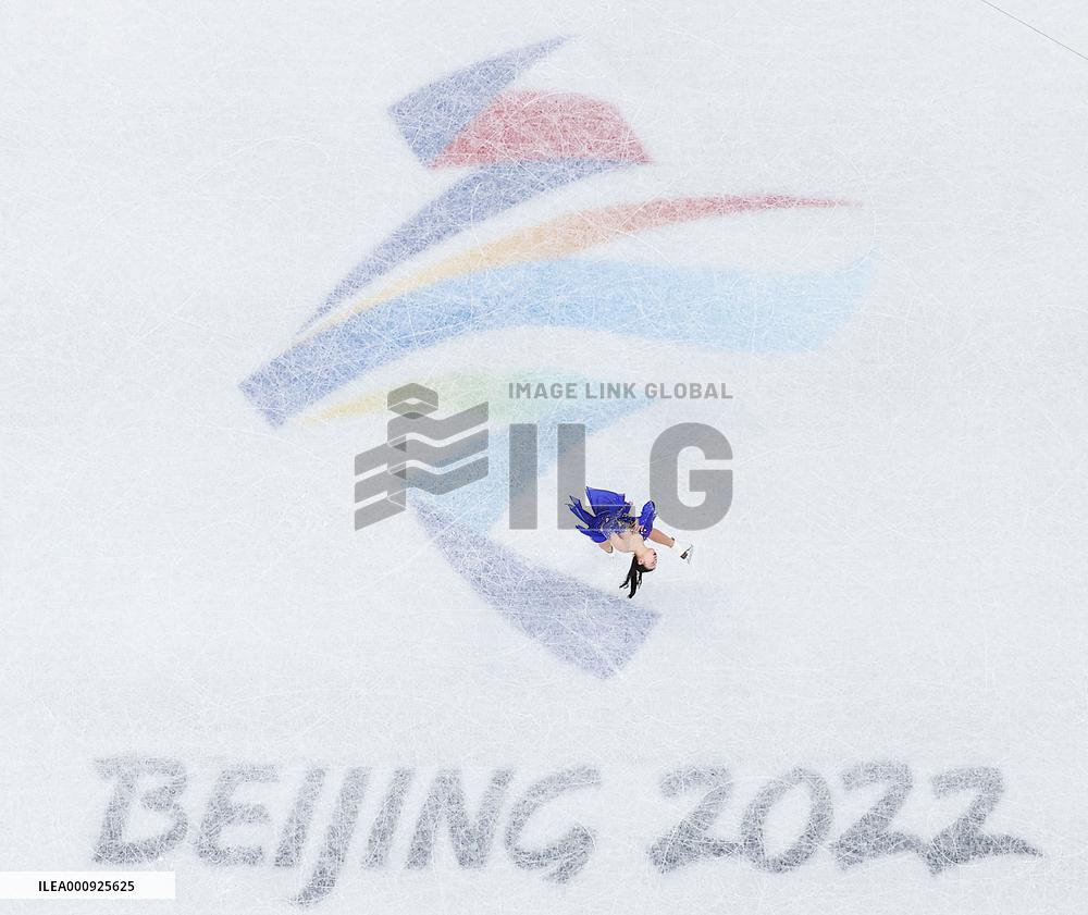 (BEIJING2022)CHINA-BEIJING-OLYMPIC WINTER GAMES-FIGURE SKATING-WOMEN SINGLE SKATING-FREE SKATING (CN)