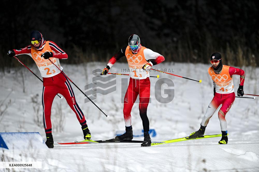 (BEIJING2022)CHINA-ZHANGJIAKOU-OLYMPIC WINTER GAMES-NORDIC COMBINED-COUNTRY SKIING-MEN'S TEAM SPRINT CLASSIC (CN)