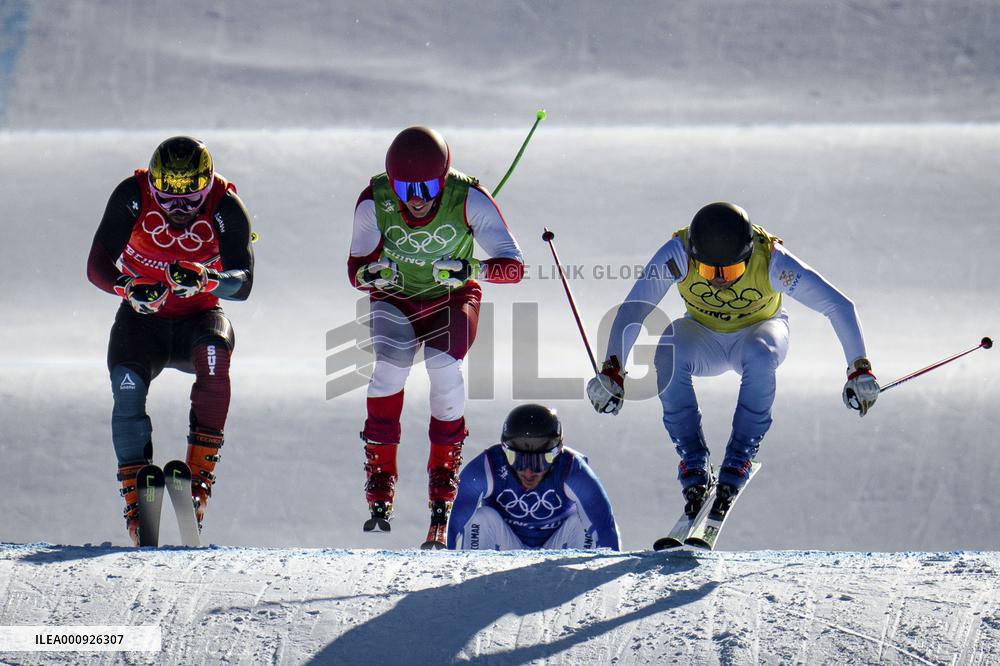 (BEIJING2022)CHINA-ZHANGJIAKOU-OLYMPIC WINTER GAMES-FREESTYLE SKIING-MEN'S SKI CROSS (CN)