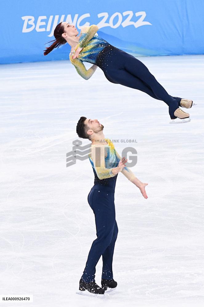(BEIJING2022)CHINA-BEIJING-OLYMPIC WINTER GAMES-FIGURE SKATING-PAIR SKATING-SHORT PROGRAM (CN)