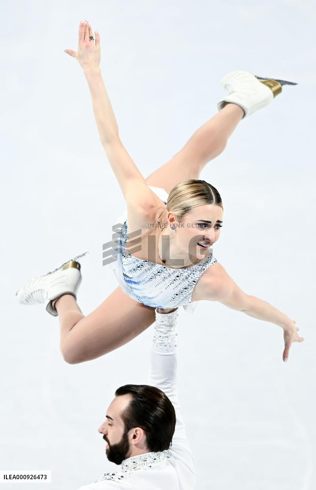 (BEIJING2022)CHINA-BEIJING-OLYMPIC WINTER GAMES-FIGURE SKATING-PAIR SKATING-SHORT PROGRAM (CN)