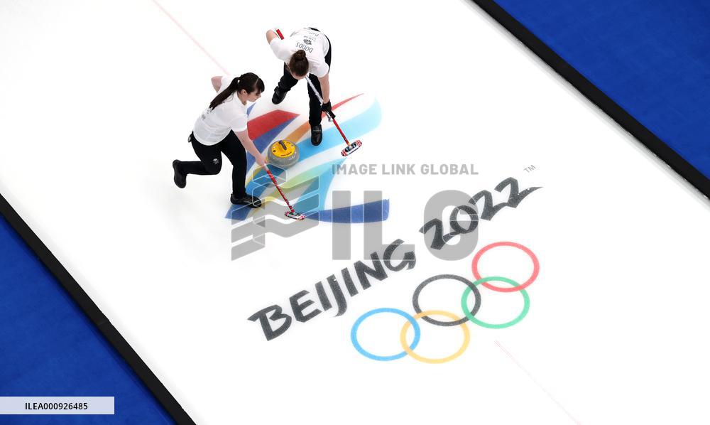 (BEIJING 2022)CHINA-BEIJING-OLYMPIC WINTER GAMES-CURLING-WOMEN'S SEMIFINAL-SWE vs GBR(CN)