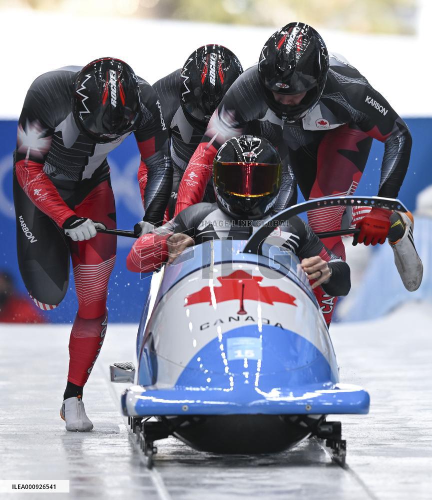 (BEIJING2022)CHINA-BEIJING-OLYMPIC WINTER GAMES-BOBSLEIGH-4-MEN-HEAT(CN)