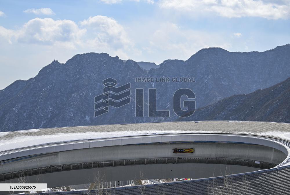 (XHTP)(BEIJING2022)CHINA-BEIJING-OLYMPIC WINTER GAMES-BOBSLEIGH-4-MEN-HEAT(CN)