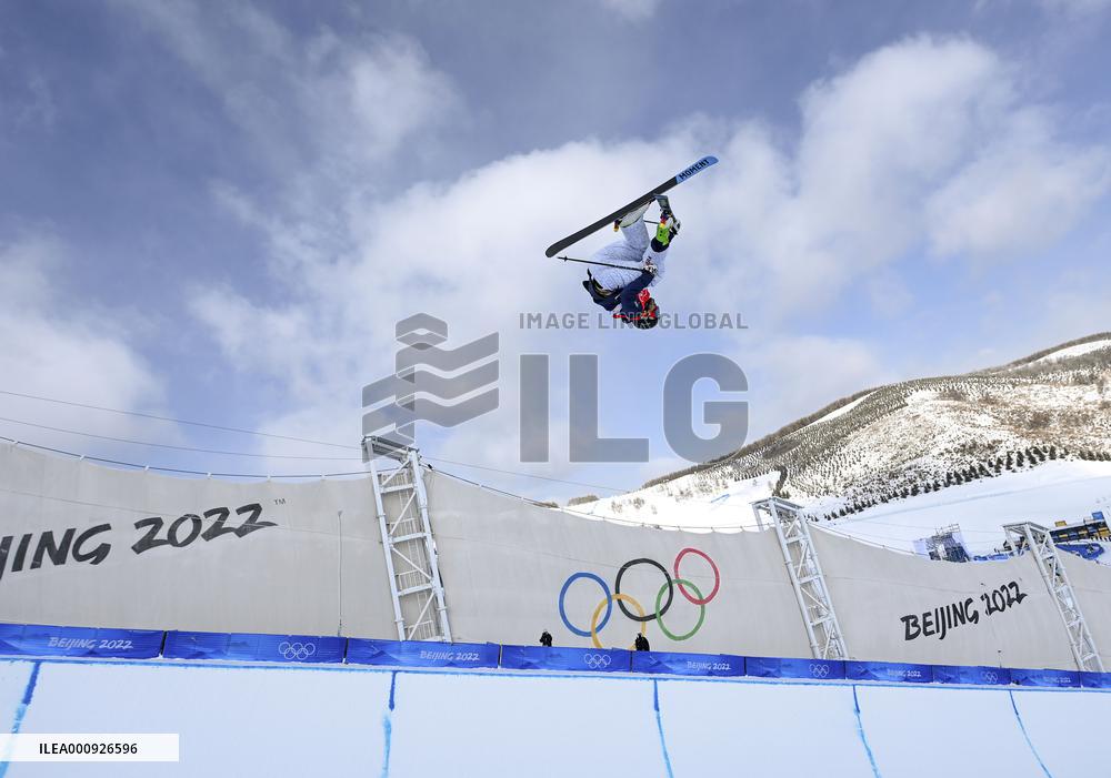 (XHTP)(BEIJING2022)CHINA-ZHANGJIAKOU-OLYMPIC WINTER GAMES-FREESTYLE SKIING-MEN'S FREESKI HALFPIPE-FINAL(CN)