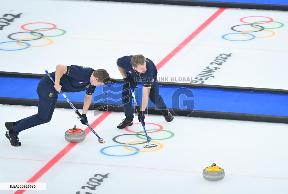 (XHTP)(BEIJING2022)CHINA-BEIJING-OLYMPIC WINTER GAMES-CURLING-MEN'S GOLD MEDAL GAME-GBR VS SWE (CN)