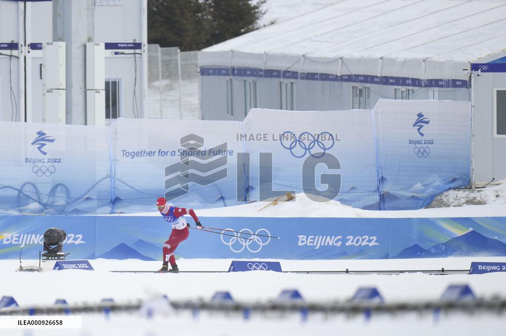 (BEIJING2022)CHINA-ZHANGJIAKOU-OLYMPIC WINTER GAMES-CROSS-COUNTRY SKIING-MEN'S 50KM MASS START FREE (CN)