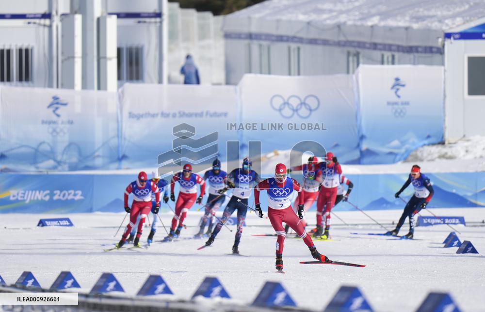 (BEIJING2022)CHINA-ZHANGJIAKOU-OLYMPIC WINTER GAMES-CROSS-COUNTRY SKIING-MEN'S 50KM MASS START FREE (CN)