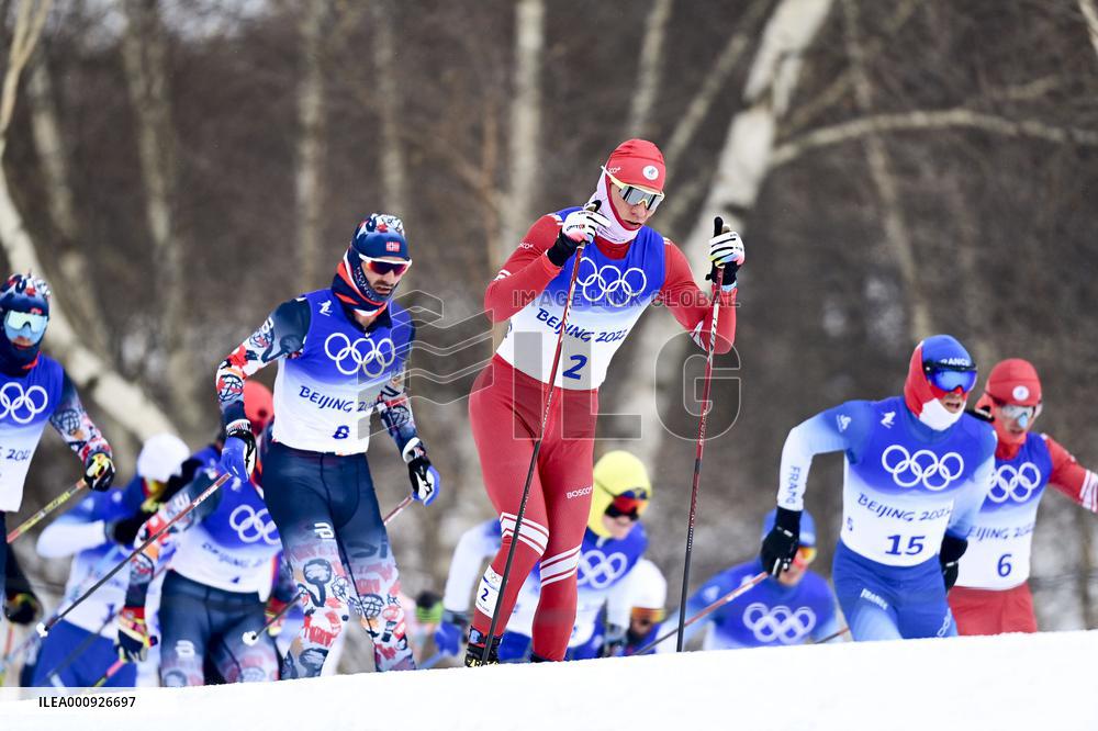(BEIJING2022)CHINA-ZHANGJIAKOU-OLYMPIC WINTER GAMES-CROSS-COUNTRY SKIING-MEN'S 50KM MASS START FREE (CN)