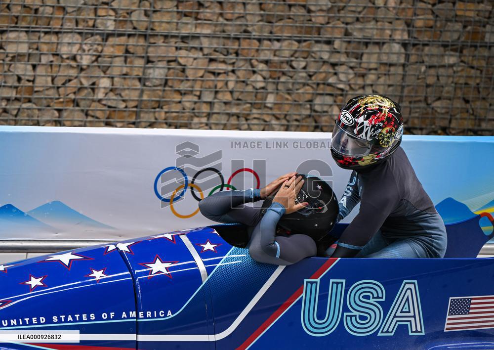 (BEIJING2022)CHINA-BEIJING-OLYMPIC WINTER GAMES-BOBSLEIGH-2-WOMEN-HEAT (CN)