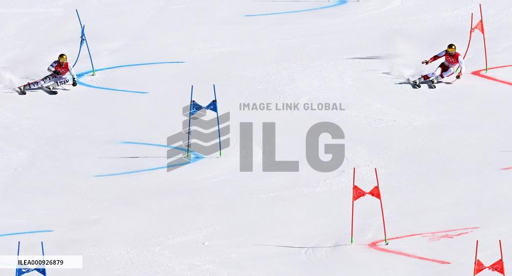 (BEIJING2022)CHINA-BEIJING-OLYMPIC WINTER GAMES-ALPINE SKIING-MIXED TEAM PARALLEL-FINAL(CN)