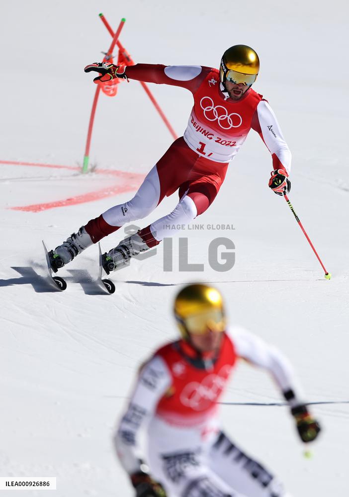 (XHTP)(BEIJING2022)CHINA-BEIJING-OLYMPIC WINTER GAMES-ALPINE SKIING-MIXED TEAM PARALLEL-FINAL (CN)