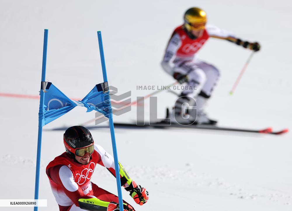 (XHTP)(BEIJING2022)CHINA-BEIJING-OLYMPIC WINTER GAMES-ALPINE SKIING-MIXED TEAM PARALLEL-FINAL(CN)