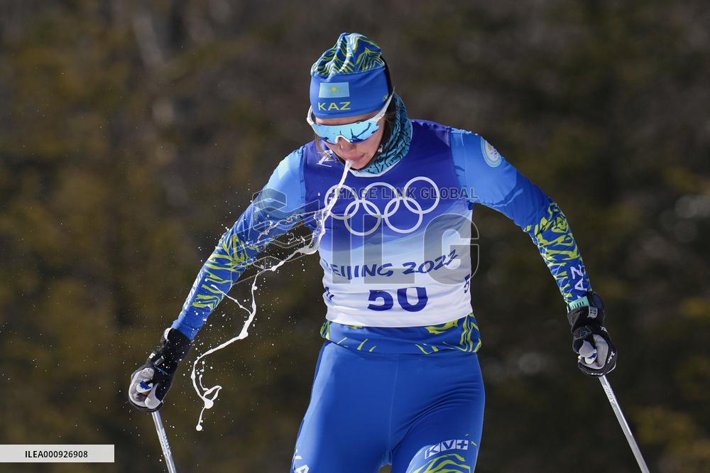 (BEIJING2022)CHINA-ZHANGJIAKOU-OLYMPIC WINTER GAMES-CROSS-COUNTRY SKIING-WOMEN'S 30KM MASS START FREE (CN)