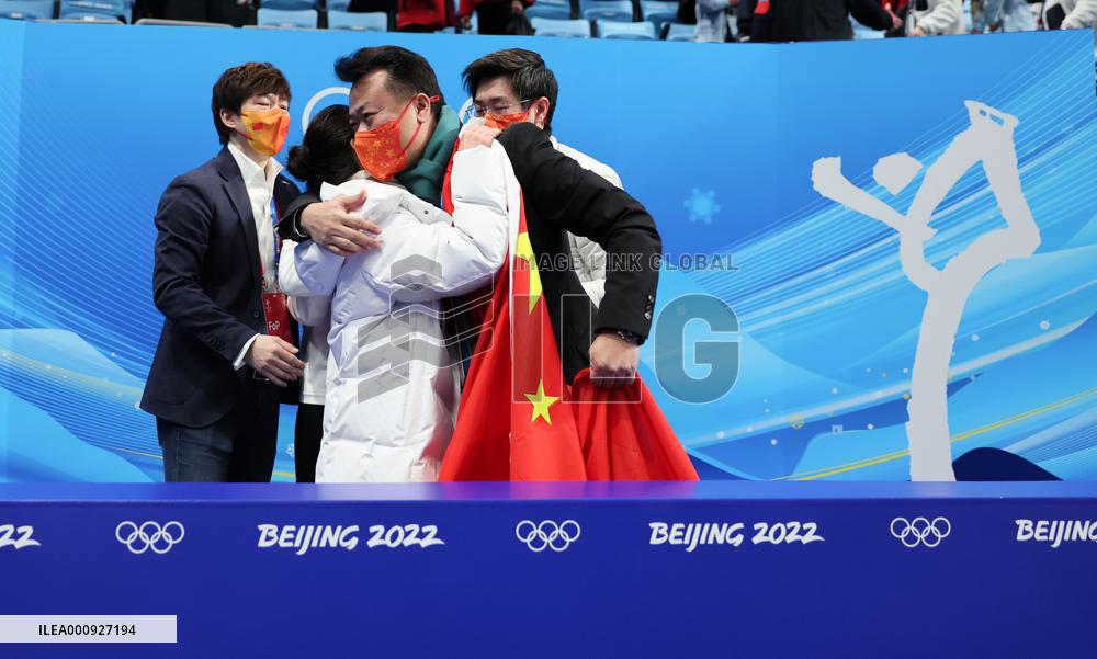 (BEIJING2022)CHINA-BEIJING-OLYMPIC WINTER GAMES-FIGURE SKATING-PAIR SKATING-FREE SKATING (CN)