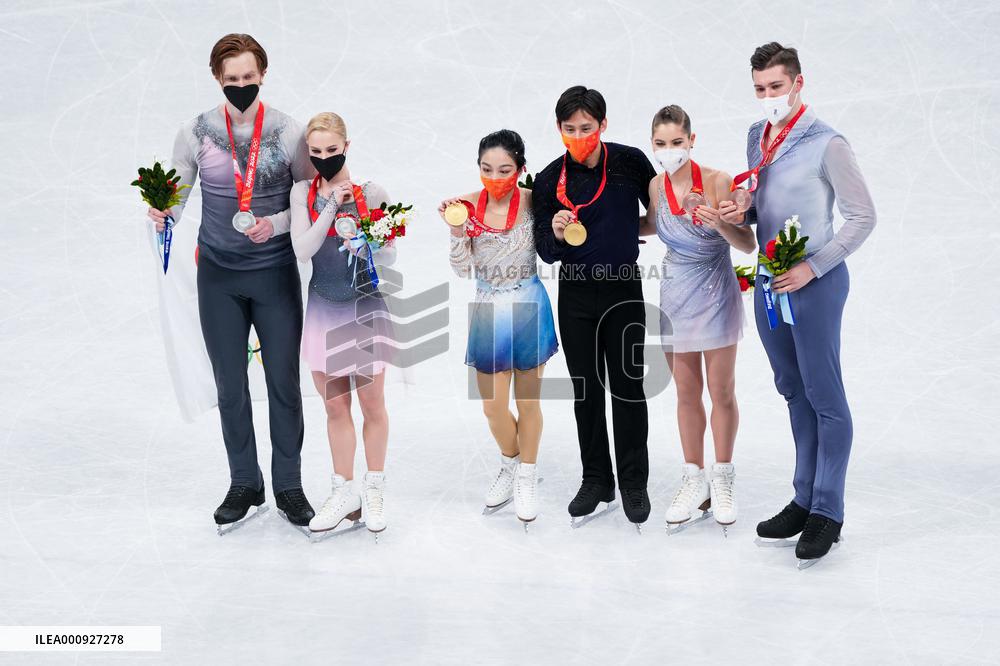 (BEIJING2022)CHINA-BEIJING-OLYMPIC WINTER GAMES-FIGURE SKATING-PAIR SKATING-FREE SKATING (CN)