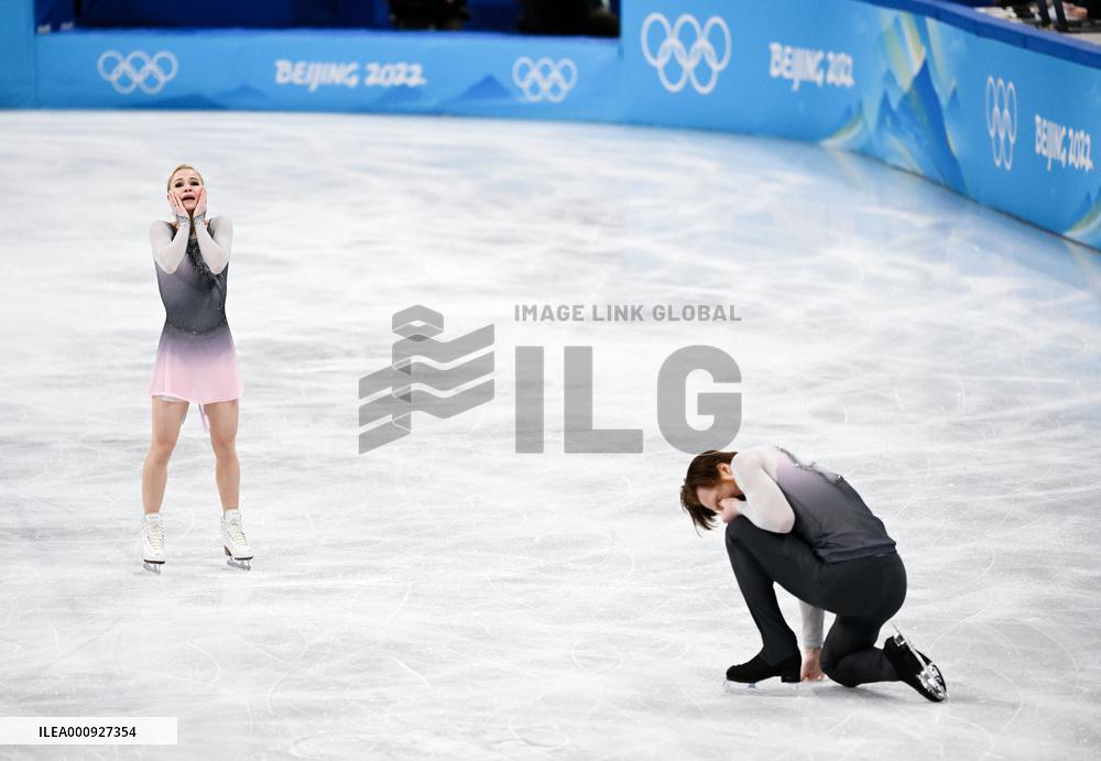 (BEIJING2022)CHINA-BEIJING-OLYMPIC WINTER GAMES-FIGURE SKATING-PAIR SKATING-FREE SKATING (CN)