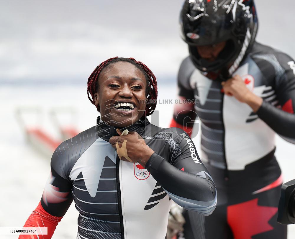 (BEIJING2022)CHINA-BEIJING-OLYMPIC WINTER GAMES-BOBSLEIGH-2-WOMEN-HEAT (CN)
