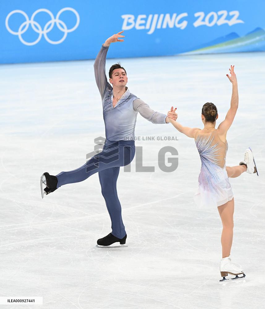 (BEIJING2022)CHINA-BEIJING-OLYMPIC WINTER GAMES-FIGURE SKATING-PAIR SKATING-FREE SKATING (CN)