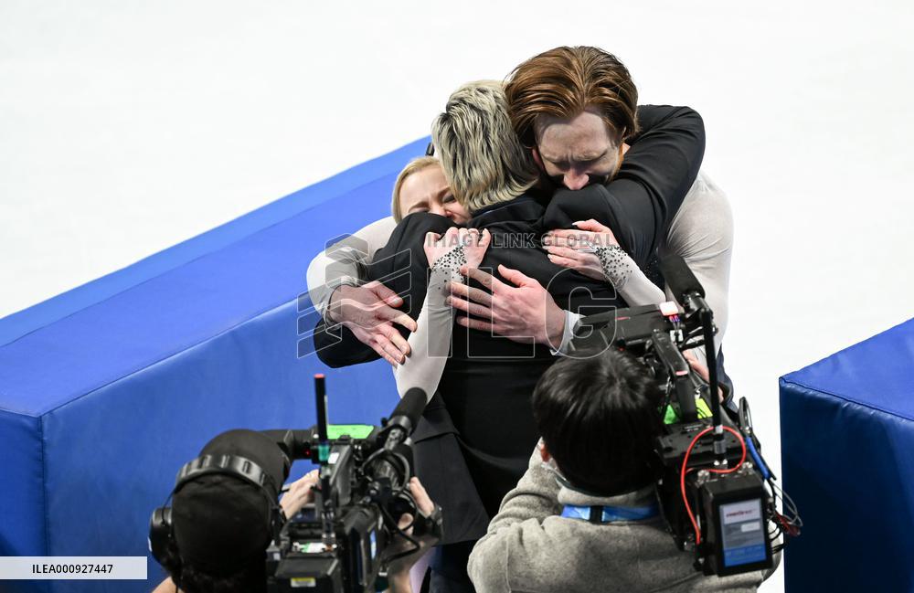 (BEIJING2022)CHINA-BEIJING-OLYMPIC WINTER GAMES-FIGURE SKATING-PAIR SKATING-FREE SKATING (CN)
