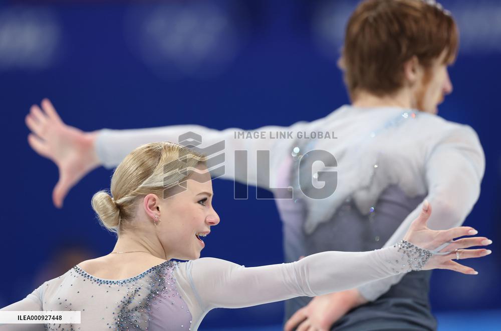 (BEIJING2022)CHINA-BEIJING-OLYMPIC WINTER GAMES-FIGURE SKATING-PAIR SKATING-FREE SKATING (CN)