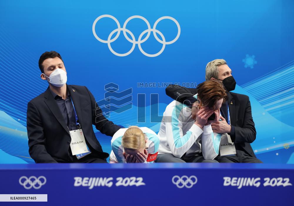 (BEIJING2022)CHINA-BEIJING-OLYMPIC WINTER GAMES-FIGURE SKATING-PAIR SKATING-FREE SKATING (CN)