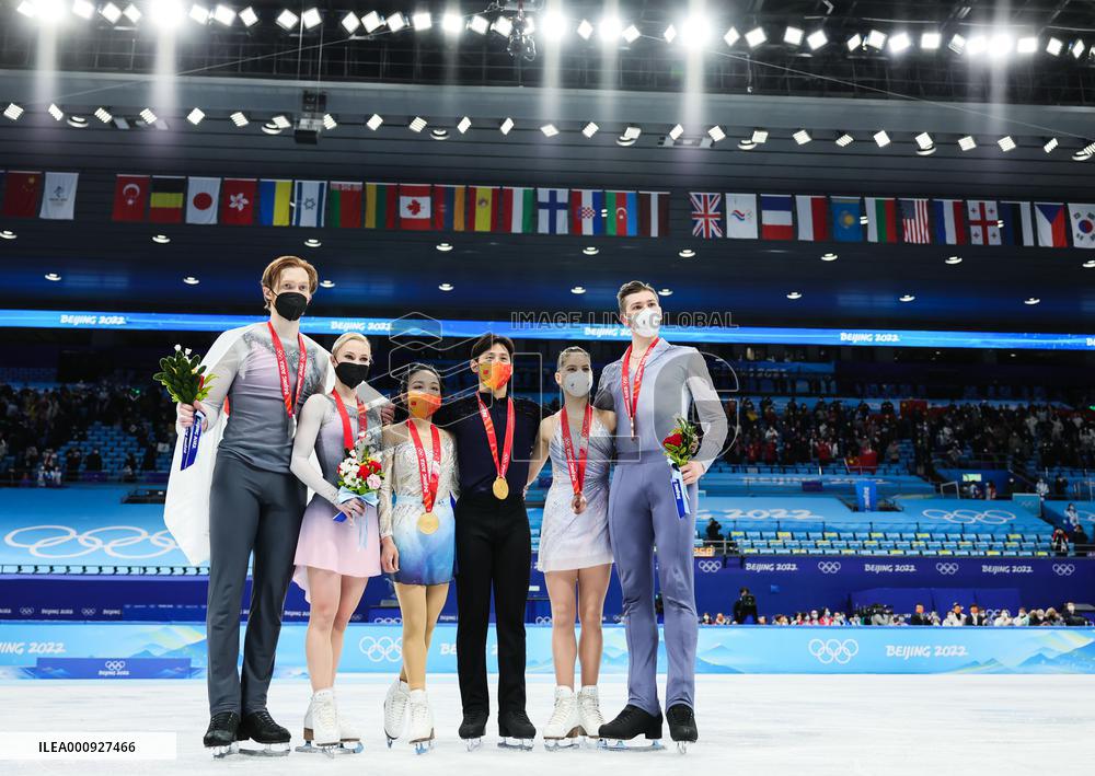 (BEIJING2022)CHINA-BEIJING-OLYMPIC WINTER GAMES-FIGURE SKATING-PAIR SKATING-FREE SKATING (CN)