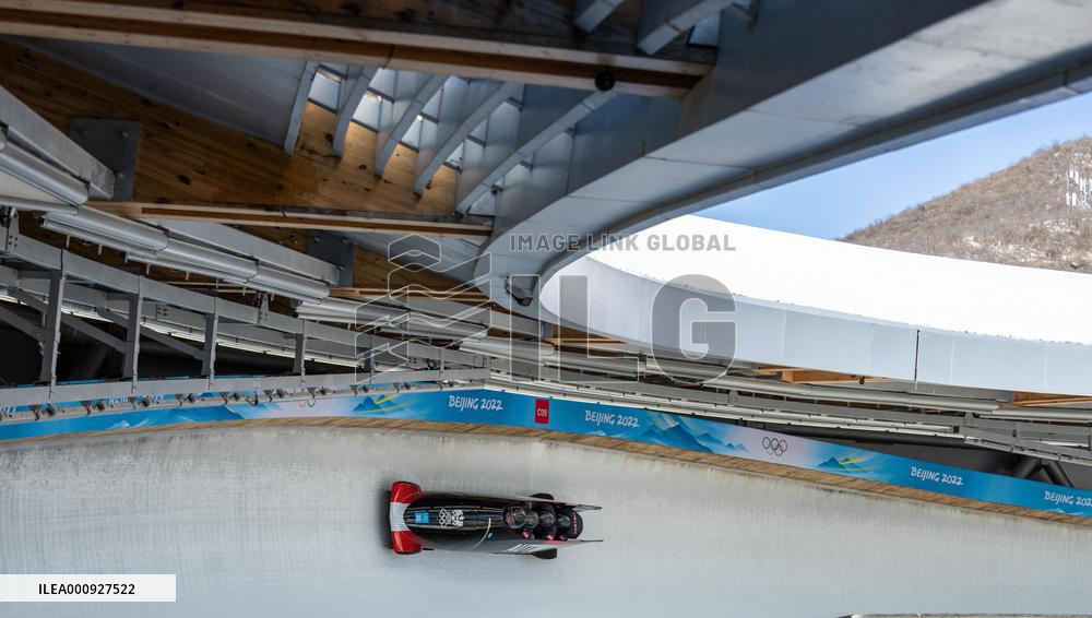 (BEIJING2022)CHINA-BEIJING-OLYMPIC WINTER GAMES-BOBSLEIGH-4-MEN-HEAT(CN)