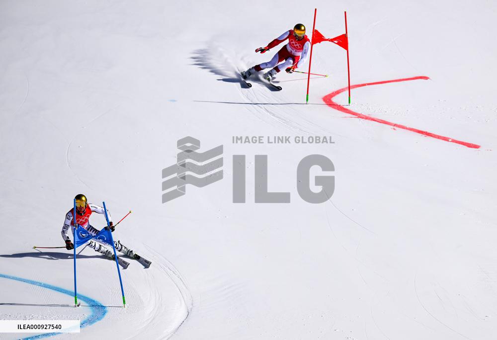 (XHTP)(BEIJING2022)CHINA-BEIJING-OLYMPIC WINTER GAMES-ALPINE SKIING-MIXED TEAM PARALLEL-FINAL (CN)