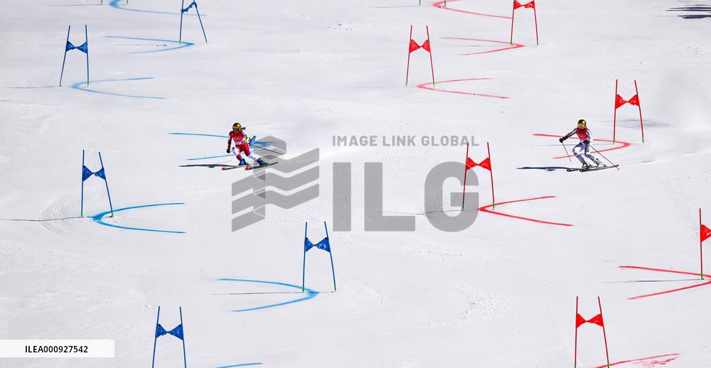 (XHTP)(BEIJING2022)CHINA-BEIJING-OLYMPIC WINTER GAMES-ALPINE SKIING-MIXED TEAM PARALLEL-FINAL (CN)