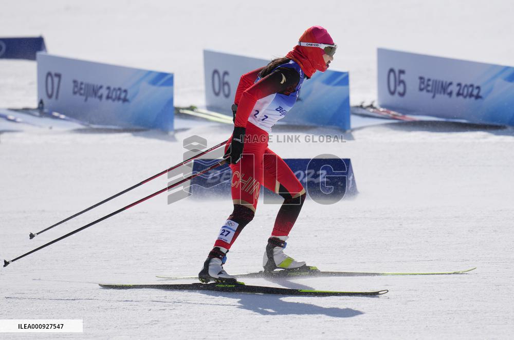(BEIJING2022)CHINA-ZHANGJIAKOU-OLYMPIC WINTER GAMES-CROSS-COUNTRY SKIING-WOMEN'S 30KM MASS START FREE (CN)