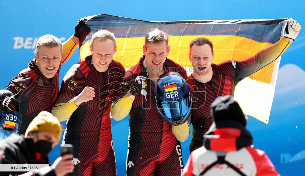 (BEIJING2022)CHINA-BEIJING-OLYMPIC WINTER GAMES-BOBSLEIGH-4-MEN-HEAT(CN)
