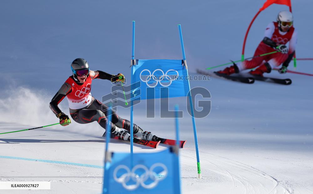 (BEIJING2022)CHINA-BEIJING-OLYMPIC WINTER GAMES-ALPINE SKIING-MIXED TEAM PARALLEL (CN)