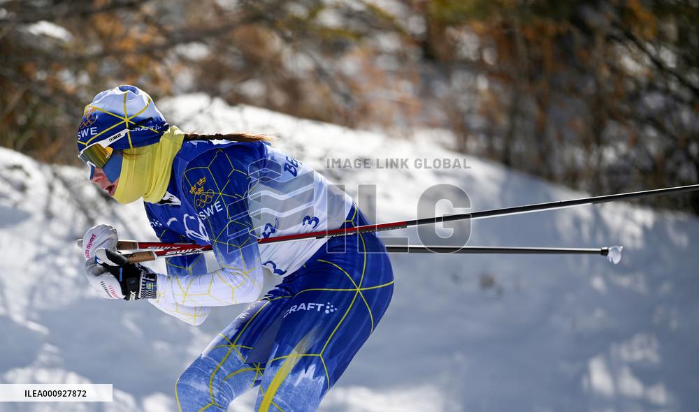 (BEIJING2022)CHINA-ZHANGJIAKOU-OLYMPIC WINTER GAMES-CROSS-COUNTRY SKIING-WOMEN'S 30KM MASS START FREE (CN)