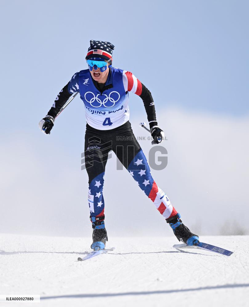 (BEIJING2022)CHINA-ZHANGJIAKOU-OLYMPIC WINTER GAMES-CROSS-COUNTRY SKIING-WOMEN'S 30KM MASS START FREE (CN)